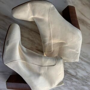 MIA White Booties
